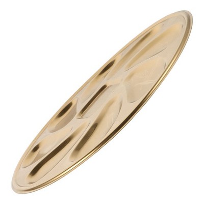 Stainless Steel Plates Escargot Serving Tray Oyster Grilling Pan