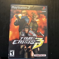  Sony PlayStation 2 PS2 Time Crisis 3 Complete Tested and Working