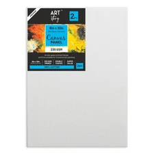 Little Birdie Canvas Panel MDF Board 8"X10" 2/Pkg-8"X10"