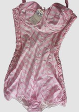 RARE 1950s Pink Gingham Swimsuit NOS w/ Tag – Pin-Up Rockabilly Vtg Caris French