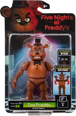 Five Nights at Freddy s Toy Freddy 5'' Figur mit Jumpscare Funktion & GITD Augen