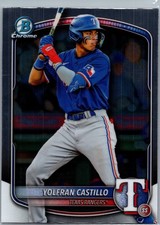 2025 Bowman Draft #BDC-107 Yolfran Castillo Chrome