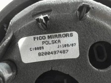 Retroviseur droit (ou coque) Dacia LOGAN