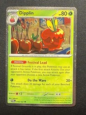 dipplin pokemon card value 017/182 Reverse Holo TCG you may attack again after your opponent chooses a new Active Pokmon Dipplin #170 Prices | Pokemon