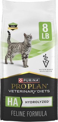 Purina  HA Hydrolyzed Feline Formula Dry Cat Food - 8 Lb. Bag