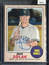 Solak, Nick - 2017 Heritage Minors - Autograph - INV4