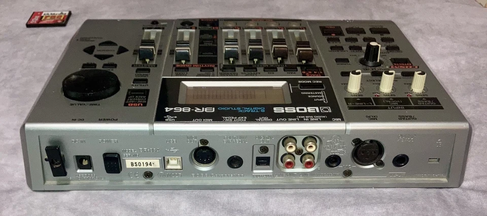 Boss BR-864 8-Track Digital Studio Recorder AC Adapter 512mb Card Manual Working - Image 2 of 4