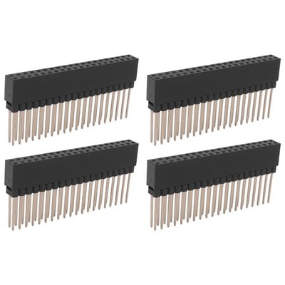 2 X 20 (40 Pin) Stapel Kopf für  A+/ B+/ Pi 2/ Pi 3 Extra Hoher Kopf (Pack 5798