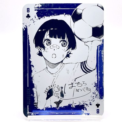 Blue Lock Meguru Bachira Egoist Playing Card Club 8 Holo Japan Anime Manga
