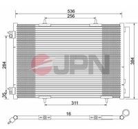 JPN 60C9124-JPN Kondensator, Klimaanlage FüR CitroËN DS Opel Peugeot