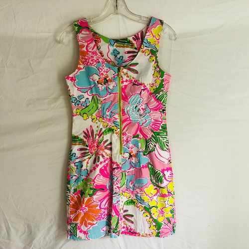 Lilly Pulitzer Kleid Damen 4 20th Anniversary Collection Floral Pineapple Print - Bild 4 von 10