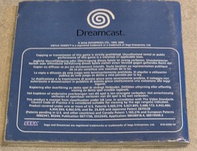 Manual Only Virtua Tennis Sega Dreamcast
