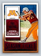 2015 Panini Contenders #75 Paul Molitor Minnesota Golden Gophers