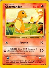 Charmander Common Legendary Collection 070/110 MP Mitsuhiro Arita
