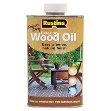 Rustins EWDOIL1000 Exterior Wood Oil 1 litre 46.79 per litre