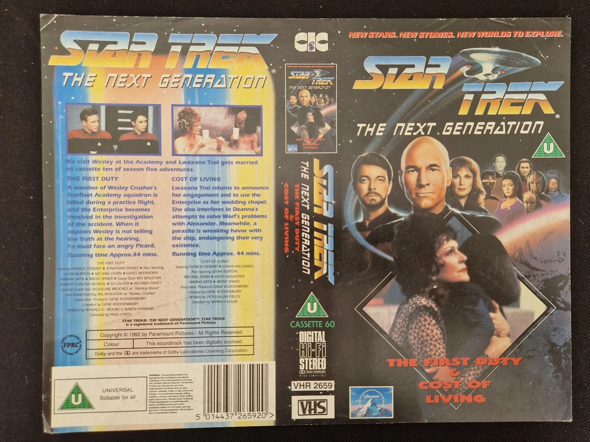 Star Trek: The Next Generation VHS Films for sale | eBay UK