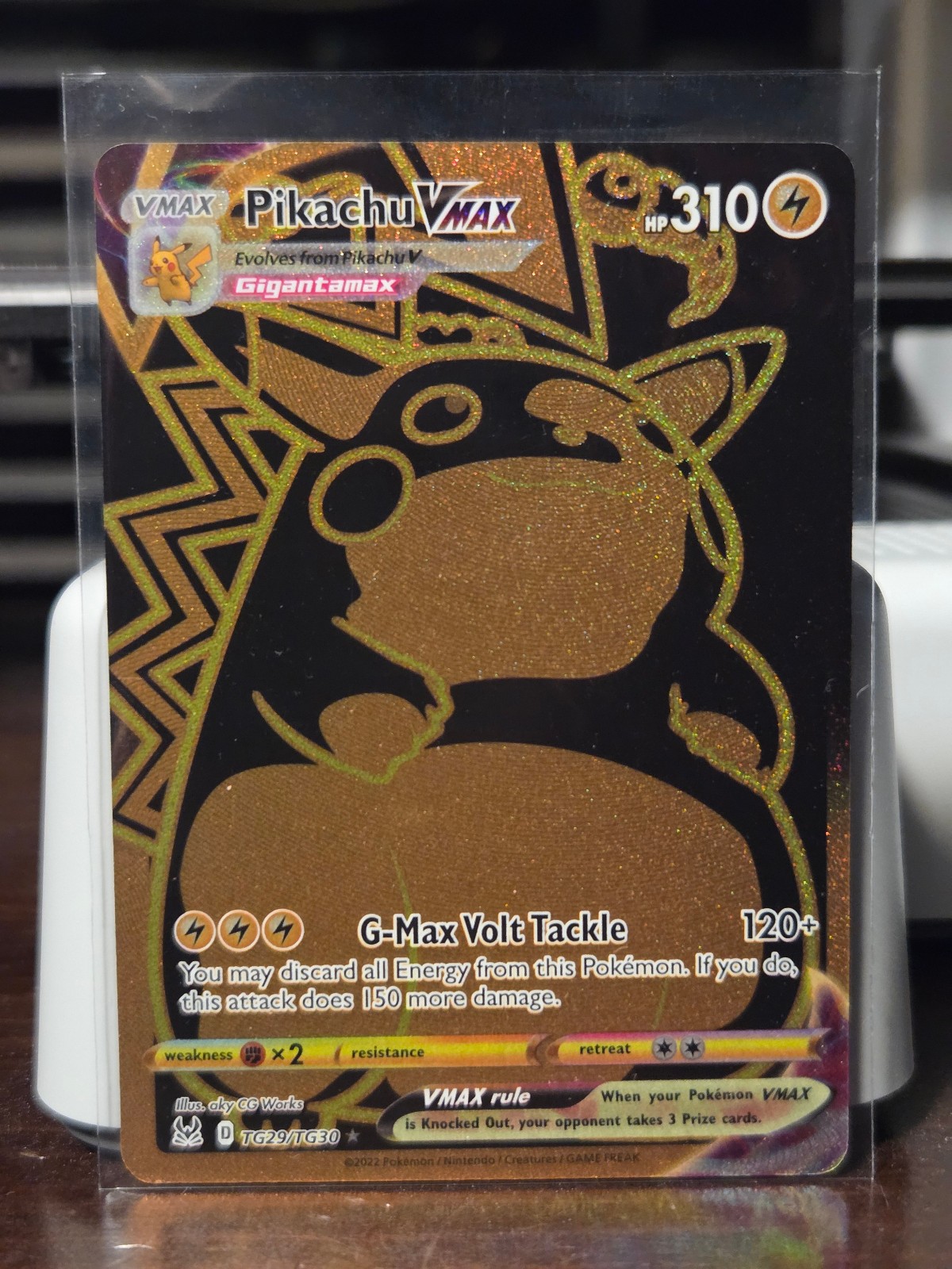 pokemon card tg29 tg30 Graded: Pikachu VMAX TG29/TG30 Lost Origin (2022) Gold Full Ar Double Infinity Gaming Fighting / 330 / VMAX Astral Radiance TG29/TG30 Ice Rider
