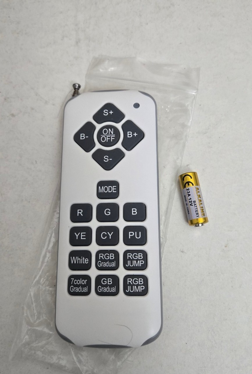 Mando para PAR56 Repuesto Mando a Distancia Batería Luz Piscina Suelo