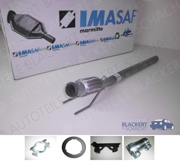 Imasaf Auspuff Zwischenrohr Dpf>Msd für VW T5 Diesel 2.0-image
