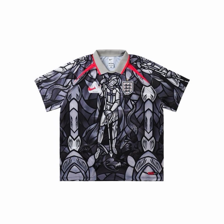 Palace Nike England Dri FIT Football Jersey Pewter Grey Size S-L