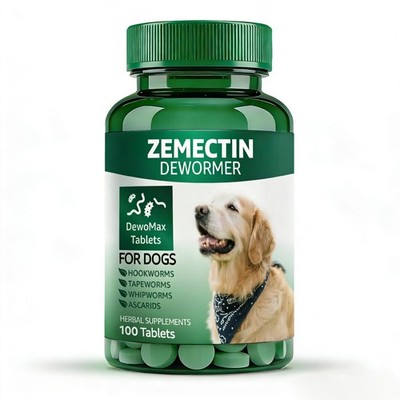 Zenectin Dewormer for Dogs, Digestive Cleanser, Broad Spectrum for All Wormer...