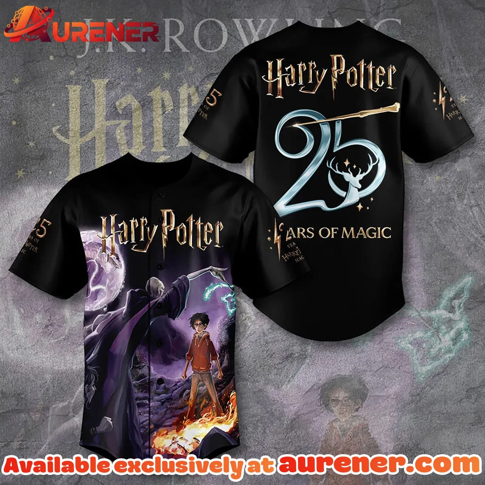 Harry Potter 25th Anniversary 2026 Baseball Jersey Gift For Fan