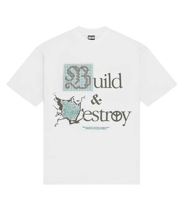 NWT Babylon Build & Destroy Graphic Tee