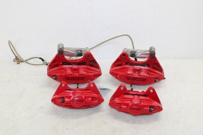 2003-2009 Nissan 350Z Akebono Brake Caliper Set W/ Brackets OEM OY47