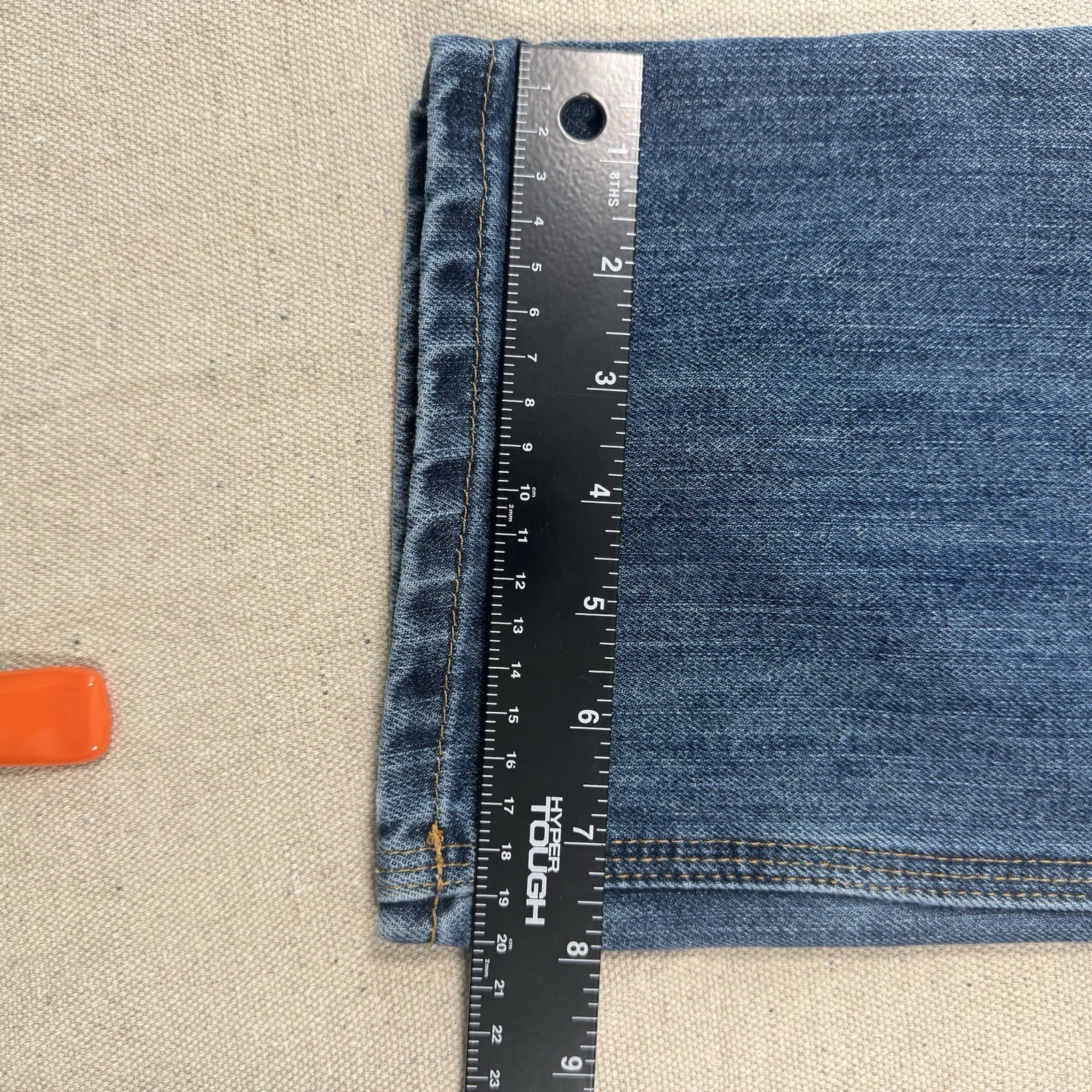 Carhartt Traditional Straight Fit Jeans Men’s 36x30 Blue Denim Workwear thumbnail 3