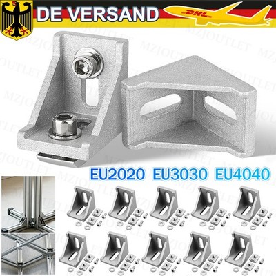 Außenwinkel Aluprofil Nut 6 8 Eckwinkel Für 20x20 30x30 40x40 Profilverbinder DE