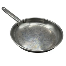 Wolfgang Puck Stainless Pan Set 2Qt Saucepan 8” Sauté Pan No Lids Preowned