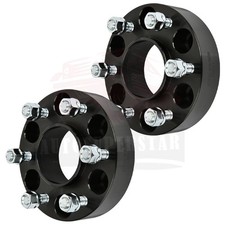 2 Pcs 1.5 6x5 12x1.5 Studs Wheel Spacers For Chevrolet Trailblazer Gmc 2 Pcs 1.5 6x5 12x1.5 Studs Wheel Spacers For Chevrolet Trailblazer Gmc