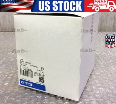 Omron CJ2M-CPU34 CPU Unit CJ2MCPU34 1PCS New in Box