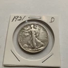 1921 D 50C Walking Liberty Half Dollar Exact Coin Shown ￼