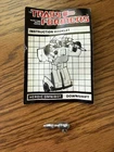 G1 Transformers Omnibot Downshift Rocket Launcher And Instructions Vintage