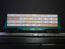 Solid Wood Wrapped Lumber Load for O Scale 40' Bulkhead