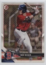 2018 Bowman Draft Nick Decker #BD-124 1oa8