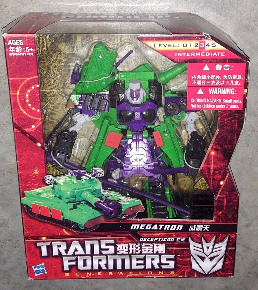 Transformers Generations Megatron Voyager New Sealed Asia Gdo G2 Megatron  - Image 2 of 4