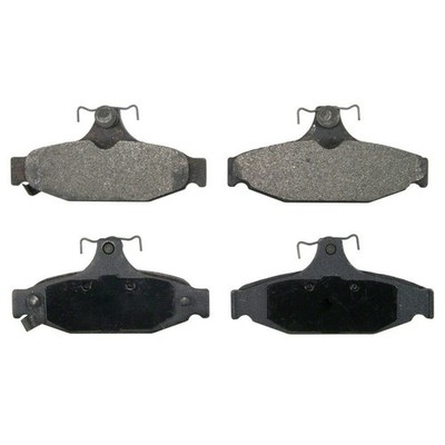 Wagner Brake ZX413 Wagner QuickStop ZX413 Disc Brake Pad Set Semi-Metallic