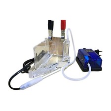 1PC New Air Agitated Hall Groove Plating Cell Hull 267ml Testing Equipment