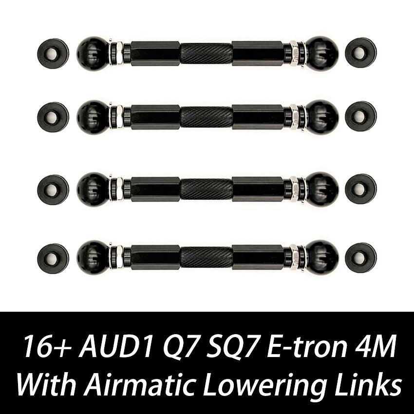 For 2016+ Audi Q7 SQ7 RSQ7 4M Adjustable Lowering Links Air Ride