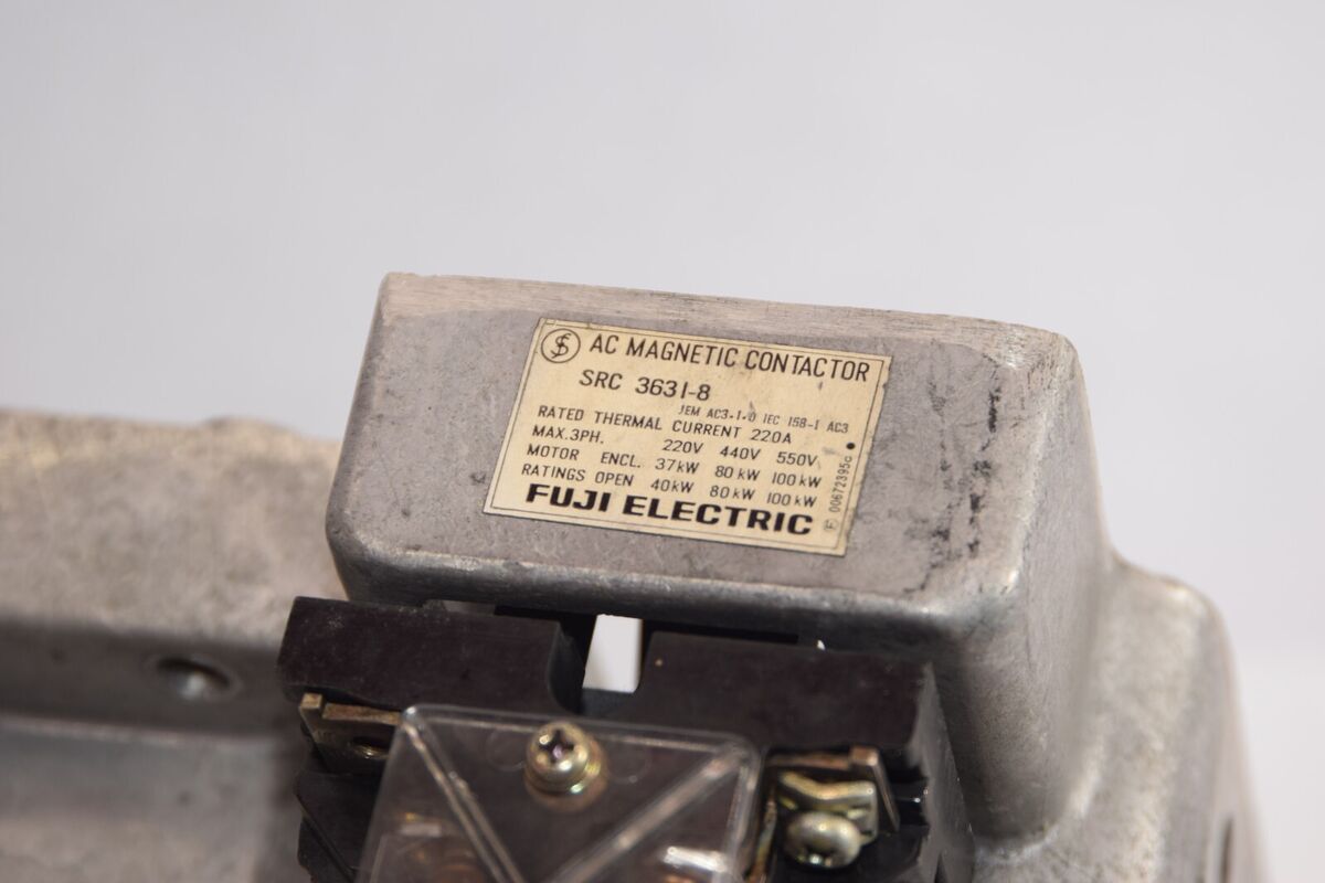 FUJI ELECTRIC SRC 363I-8 SRC 3631-8 220A 3PH 220/440/550V AC FUJI ELECTRIC SRC 363I-8 SRC 3631-8 220A 3PH 220/440/550V AC