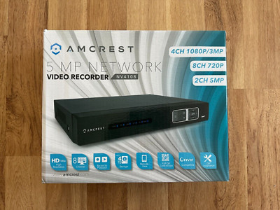 Amcrest 5MP Network NV4108 1080P Network Video Recorder NVR 8 Channel