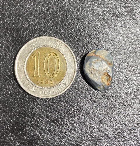 Australian Fire Black Opal Gemstone, AAA+ Quality Opal Loose Cabochon. - Picture 8 of 11