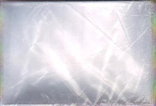 Semi Rigid High Quality Safe Vinyl Large Currency 100 Sleeves For Jumbo Postcard