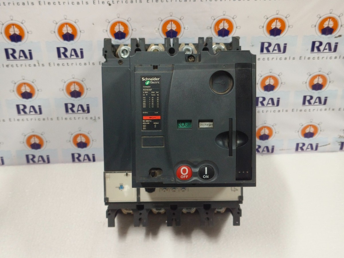 SCHNEIDER ELECTRIC 630 A COMPACT NSX630F 4-POLE CIRCUIT