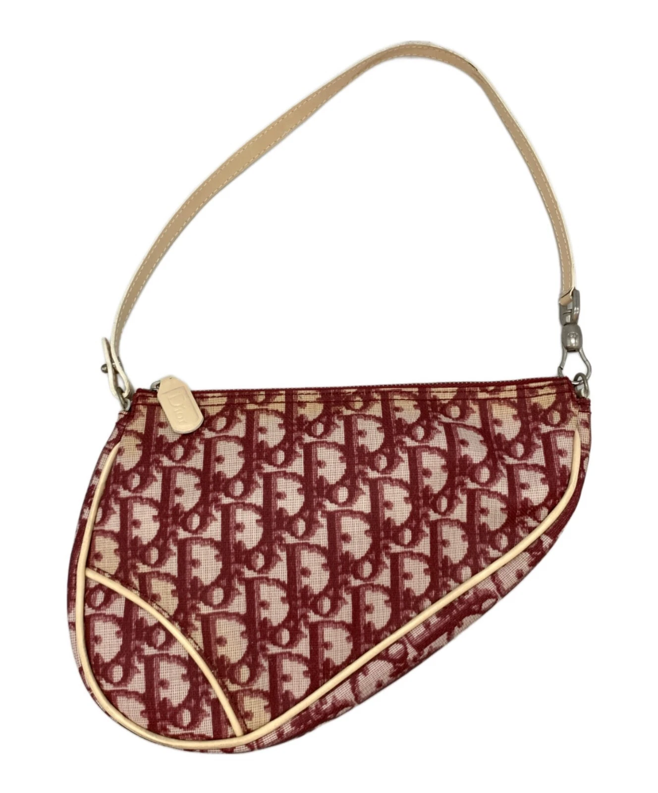 Sacoche de selle PVC Christian Dior Trotter du Japon