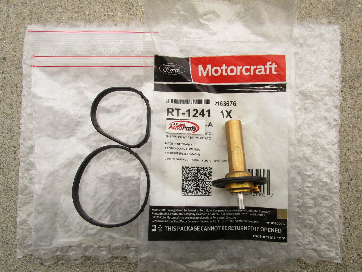FORD BM5Z-8575-A MOTORCRAFT RT-1241 ENGINE COOLANT THERMOSTAT