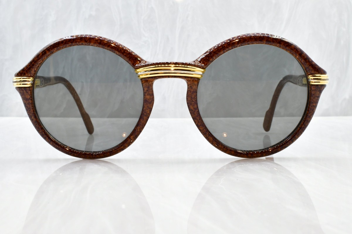 Cartier Cabriolet vintage sunglasses (circa 1990s) Size Medium 49