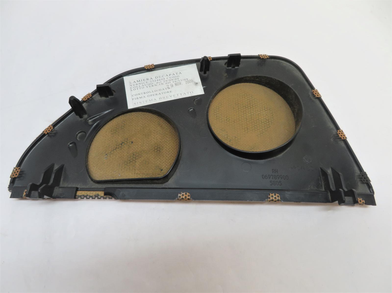 2010 FERRARI CALIFORNIA RIGHT REAR SPEAKER TRIM COVER PANEL CUOIO OEM 069789900
